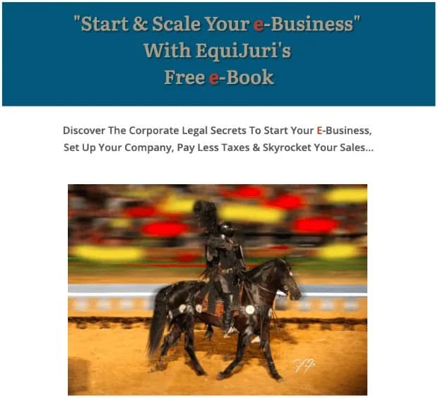 Start & Scale Your E-Business With EquiJuri E-Book
