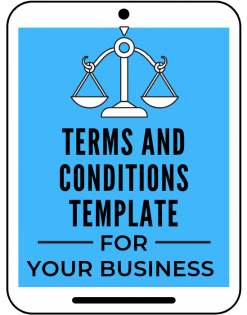 standard terms & conditions website