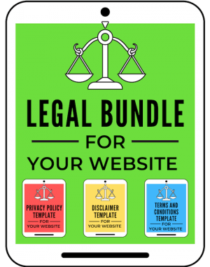 website legal pages